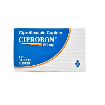 Ciprobon 500mg by 10 Caplets | Ciprofloxacin