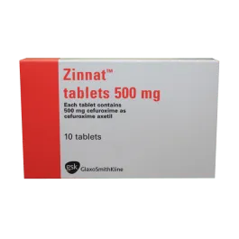 Zinnat 500mg by 10 Tablets | Cefuroxime