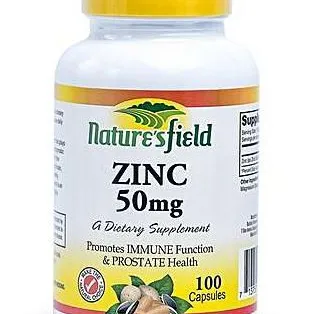 Zinc 50mg by 100 capsules