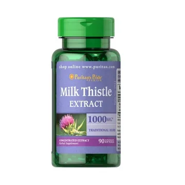 Milk Thistle EXTRACT 1000mg by 90 softgels (PP)