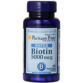 Super Biotin 5000mcg by 60 Capsules