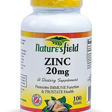 Zinc 20mg by 100 Tablets