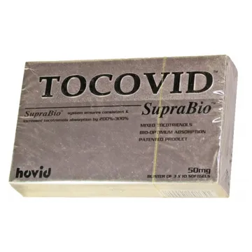 TOCOVID SupraBio 50mg by 60 softgels