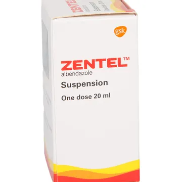 Zentel Suspension 20ml | Albendazole