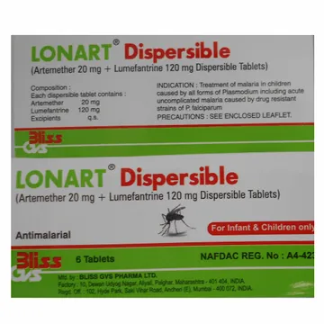 Lonart Dispersible for children by 6