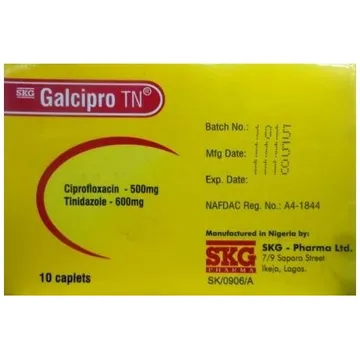 Galcipro TN by 10 caplets | Ciprofloxacin
