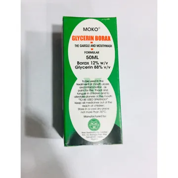 Glycerin borax Moko
