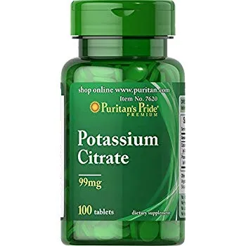 Pottasium Citrate by 100 Tablets