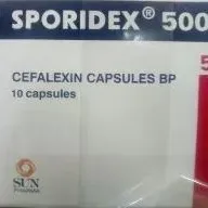 Sporidex 500 by 10 Capsules | Cefalexin