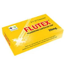Flutex 20 mg Capsules (Fluoxetine Hydrochloride 20 mg)