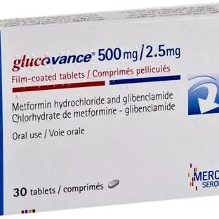 Glucovance 500 mg/2.5 mg Tablet (Metformin Hydrochloride; Glibenclamide)