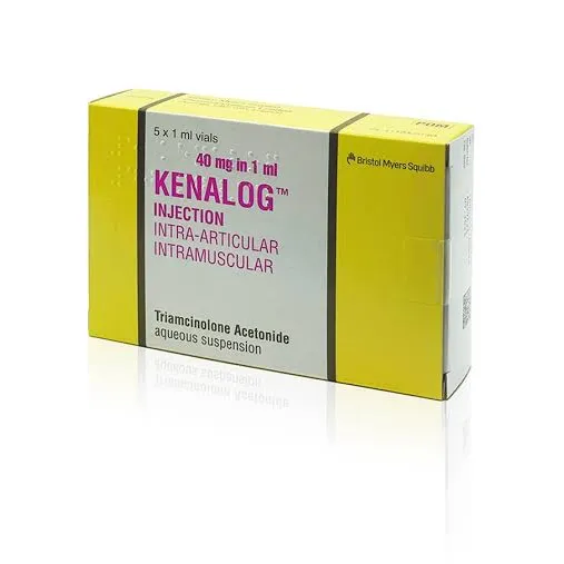 Kenalog 40mg/ml Suspension for injection (5 Vials) Tramcinolone acetonide