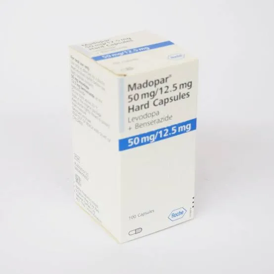 Madopar 12.5mg, 50mg Tablet (100 Tablets) Benserazide, Levodopa