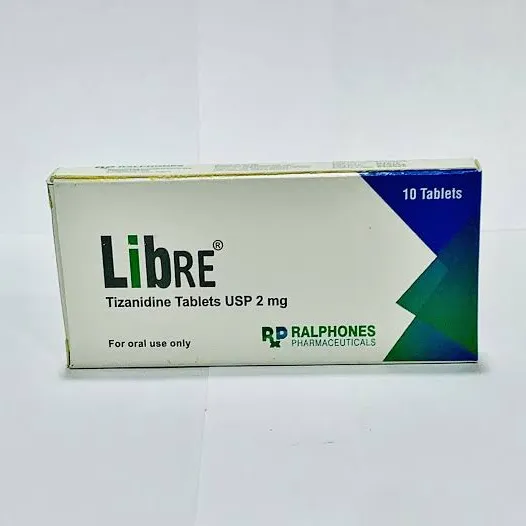 LIBRE TIZANIDINE 2MG X10