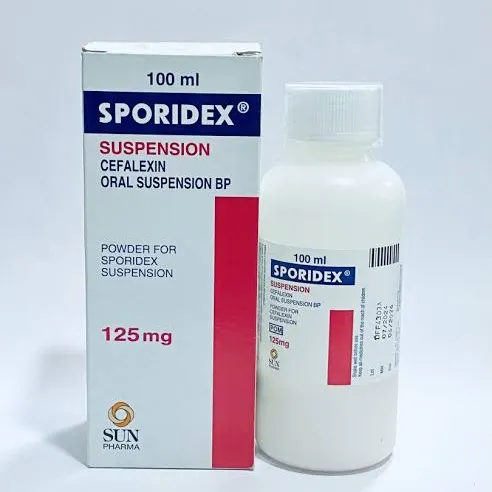 SPORIDEX SUSPENSION 125mg