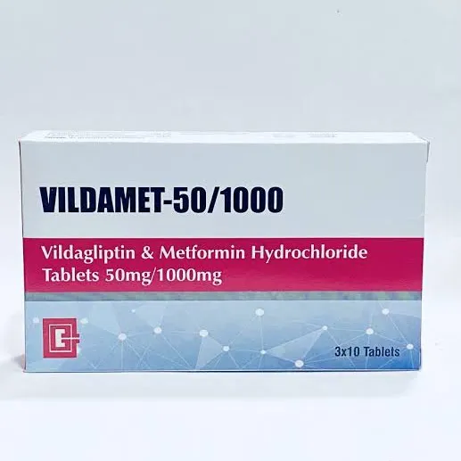 Vildamet 50/1000 Tablets