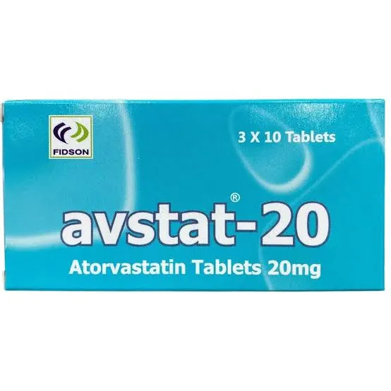 AVSTAT 20MG TAB X30