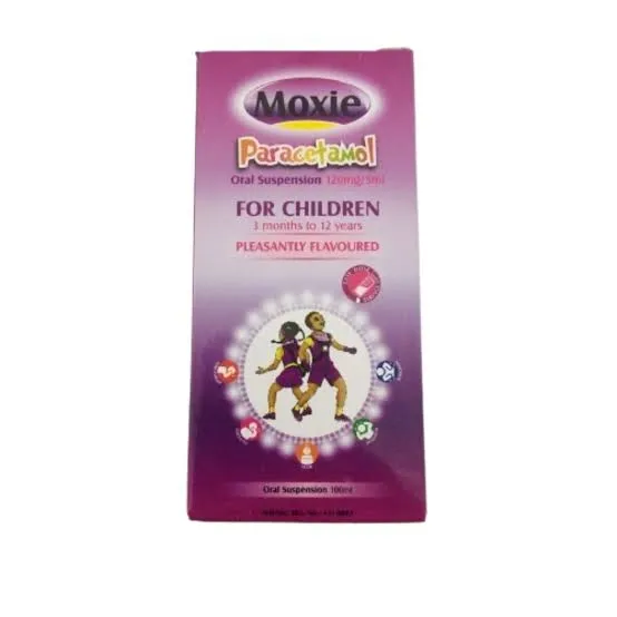 MOXIE PARACETAMOL SUSP (CHILD)