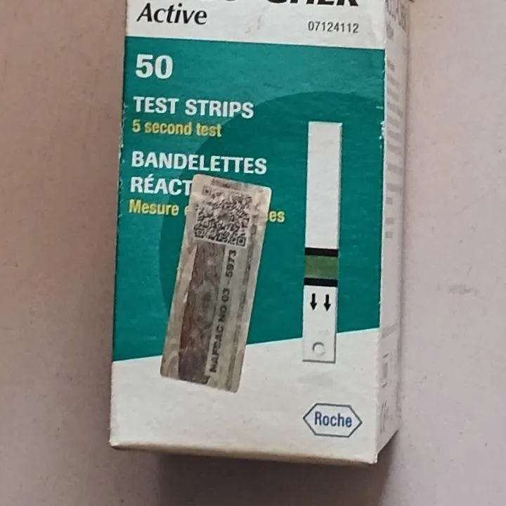 Accu-chek Active Test Strip (50 Strips) - Blood glucose testing strips