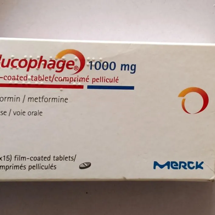 Glucophage 1000 mg Tablet (Metformin Hydrochloride)
