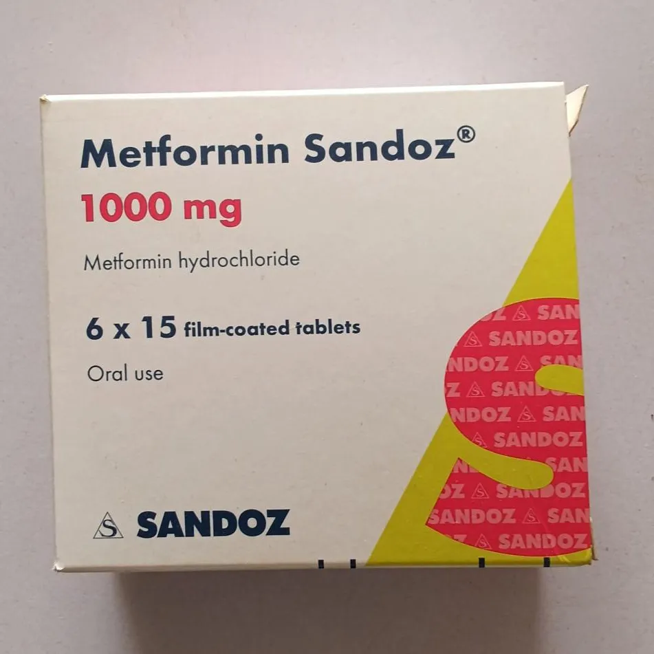 METFORMIN TAB 1000MG (SANDOZ) SACHET