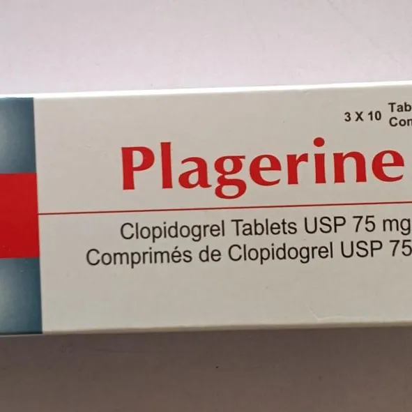 PLAGERINE (Clopidogrel (Clopidogrel Bisulfate) 75 mg)