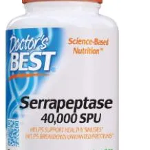 Doctor's Best Serrapeptase 40000 SPU x 90 veggie caps