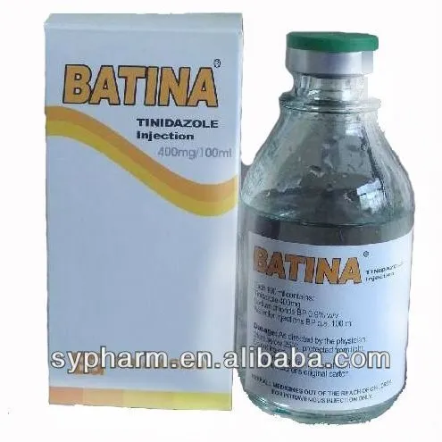 BATINA TINIDAZOLE INJ 400MG