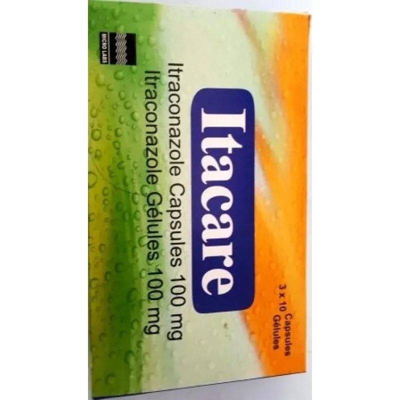 Itacare by 30 Capsules | Itraconazole