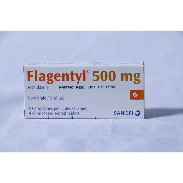 Flagentyl 500mg by 4 Tablets | Secnidazole