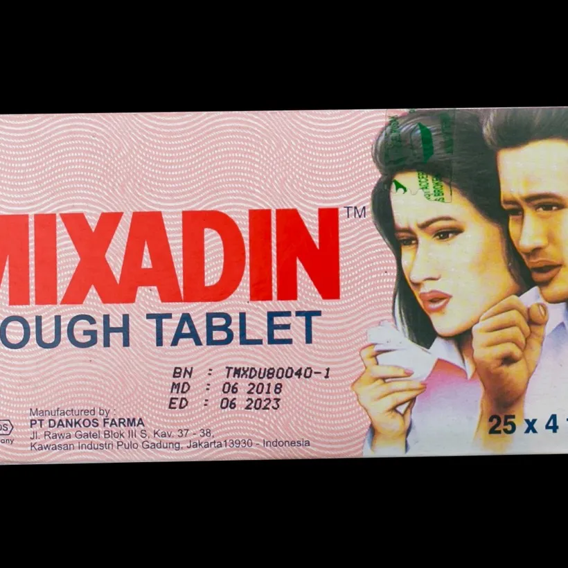 Mixadin cough tablets | 25 sachets