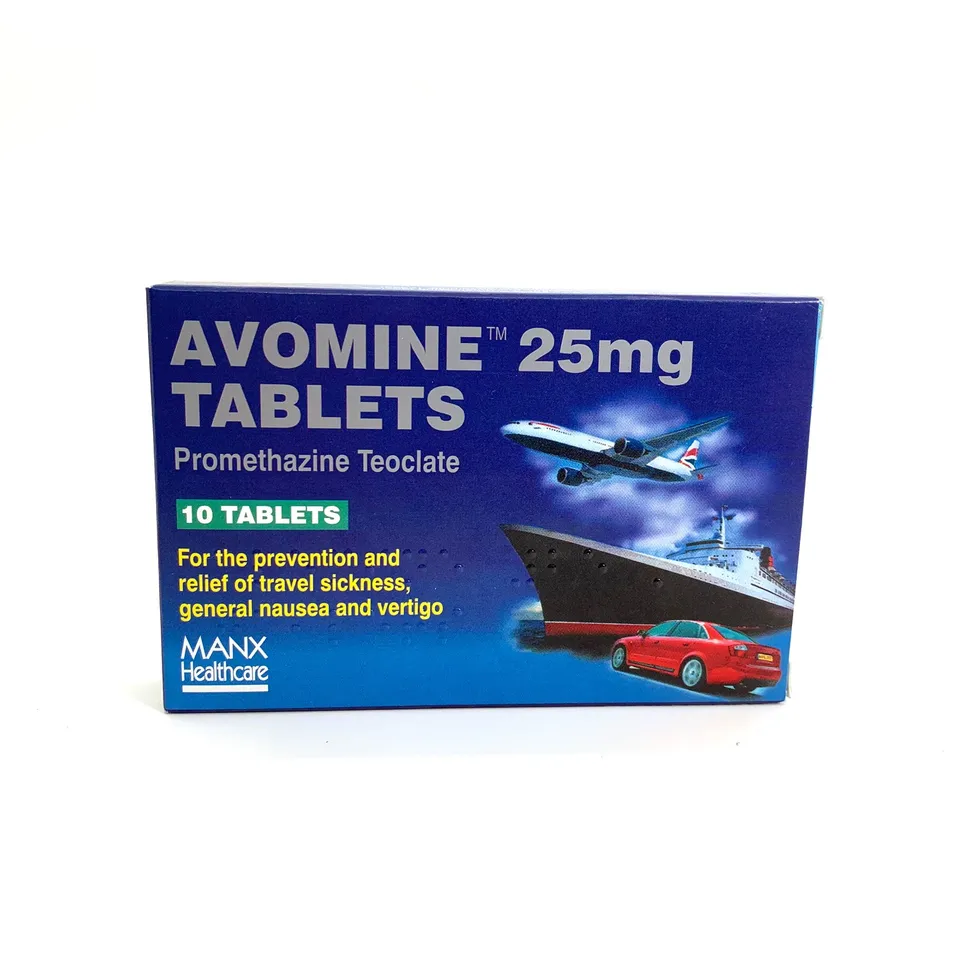 AVOMINE 25MG TABS X10
