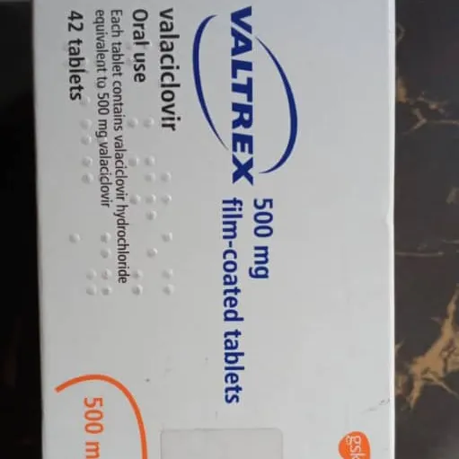 Valtrex 500mg X 42 tabs uk