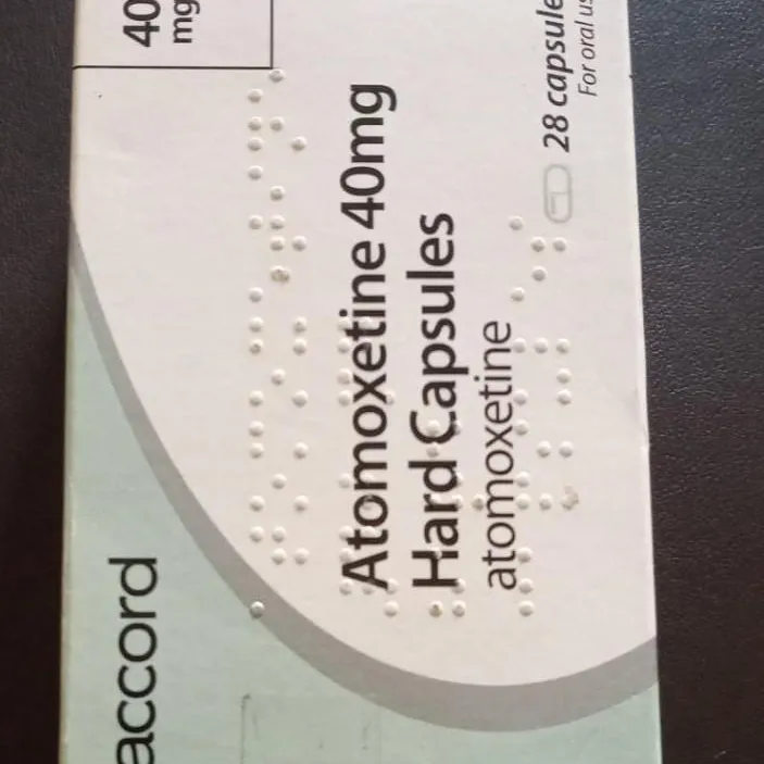 Accord atomoxetine 40mg