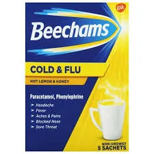 BEECHAMS COLD AND FLU HOT LEMON