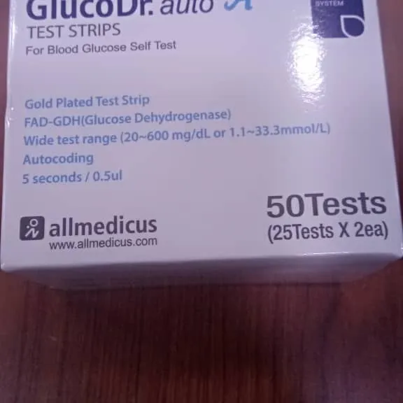 glucose dr strips x 50 -