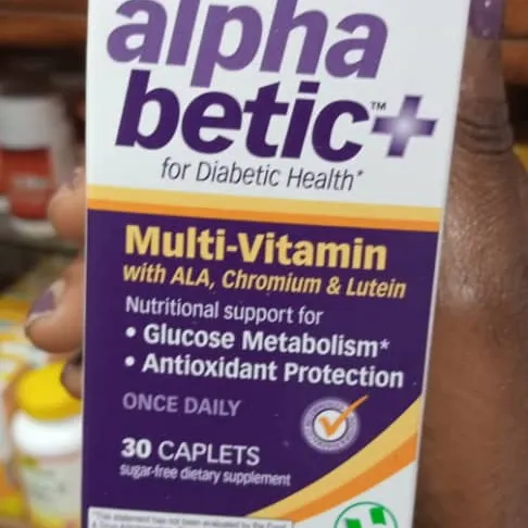 Alphabetic  | For People with Diabetics | 30 Tablets
