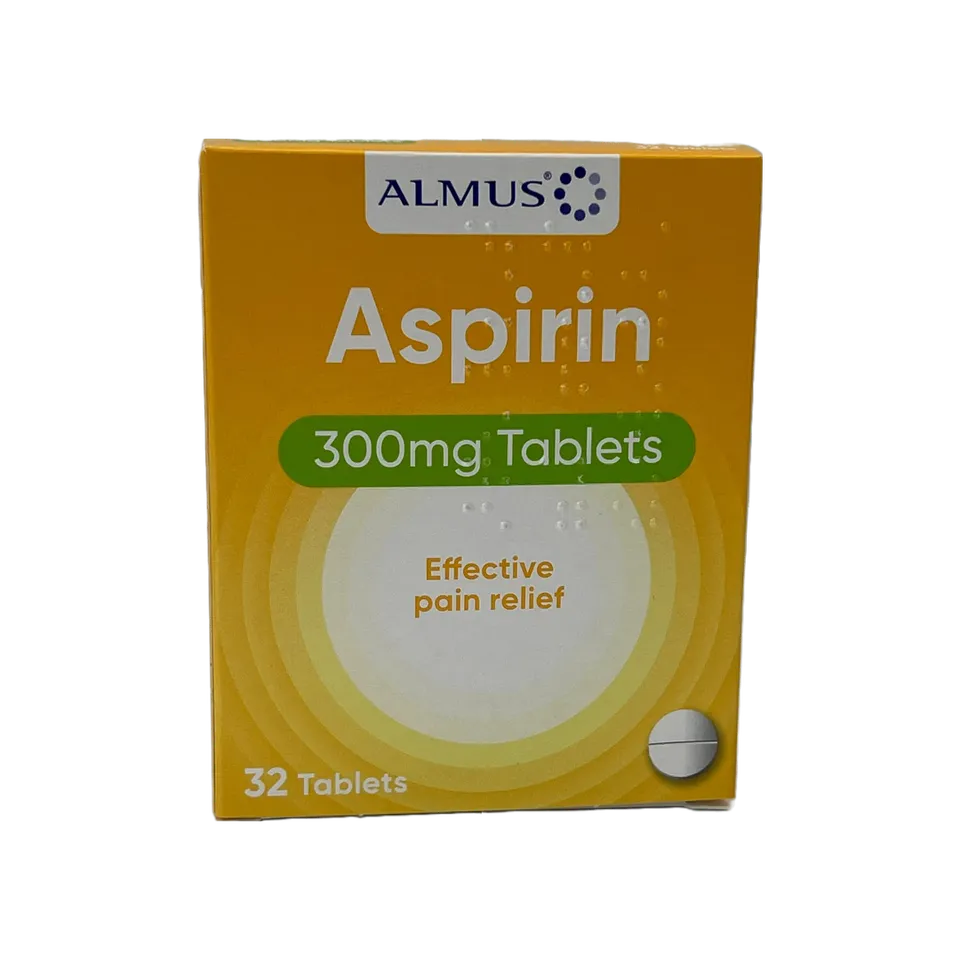DISPERSIBLE ASPIRIN 300MG ALMUS X32 PACK