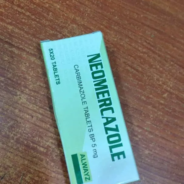 Methimazole 10 mg x 50