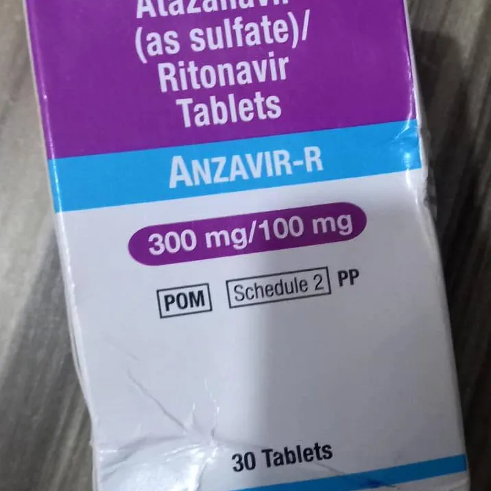 ATAZANAVIR/RITONAVIR TABLETS 300MG/100MG X 30TABLETS