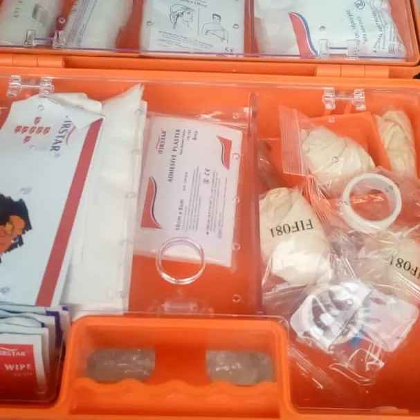 Secure First Aid Kit with content for company use M/S