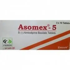 Asomex-LT Tablet 5mg (Amlodipine (Amlodipine Besilate); Losartan Potassium)