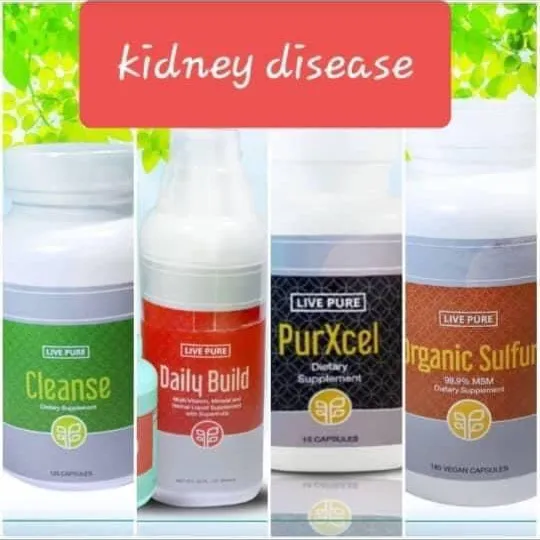 LIVEPURE KIDNEY DISEASE COMBO