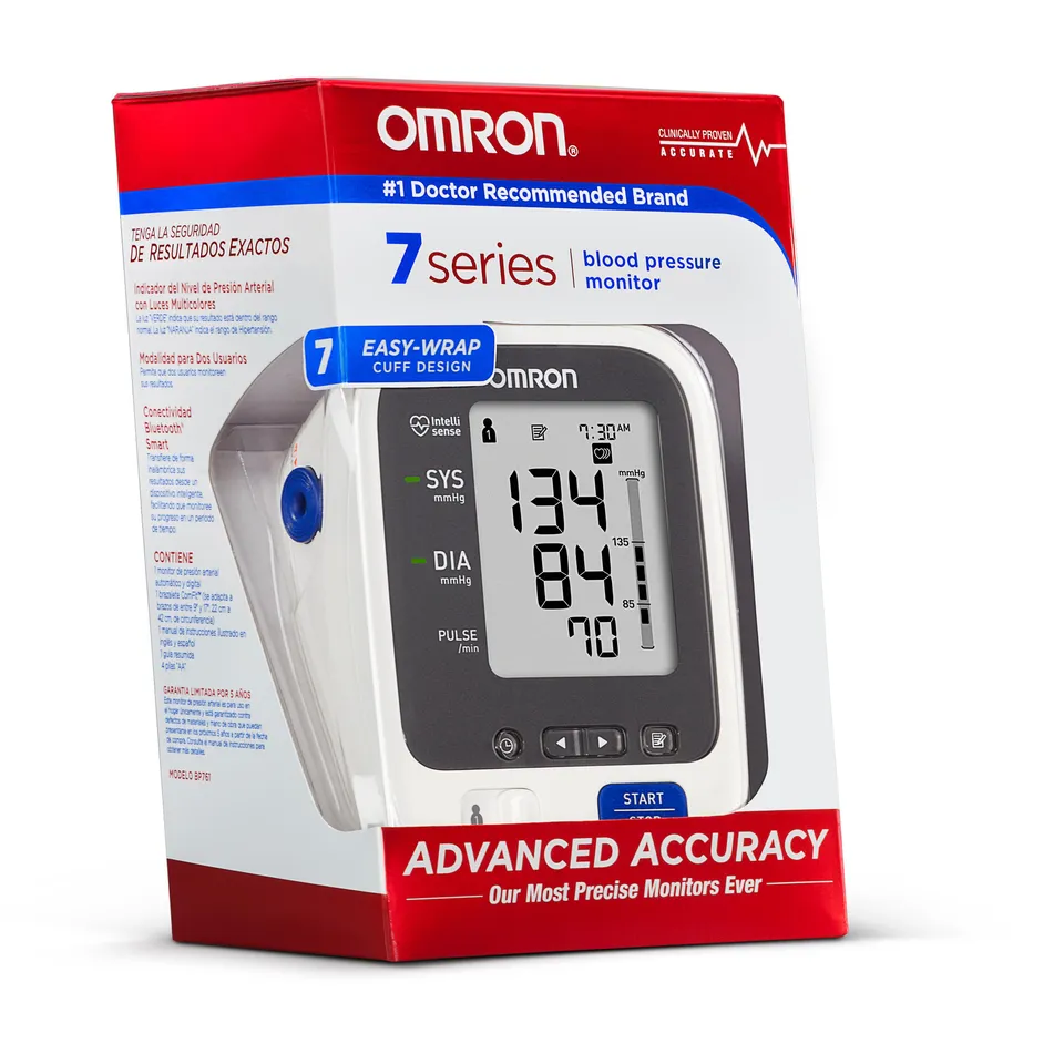 Omron 7 Series Blood Pressure Monitor Machine upper arm