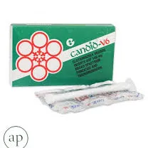Candid V6 Tablets (Clotrimazole 100 mg Vaginal tablet)