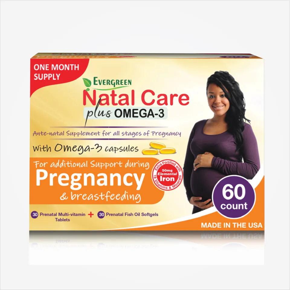 Natalcare Plus Omega 3 by 60 count