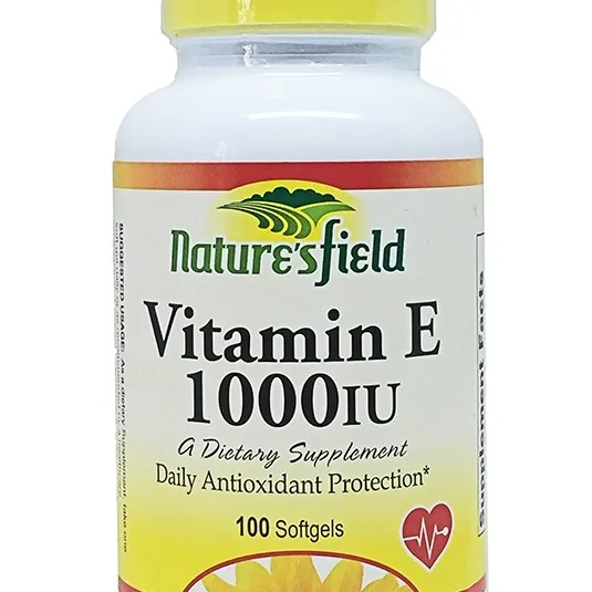 Vitamin E 1000IU by 50 Capsules (N/F)