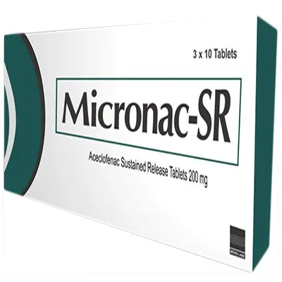 Micronac SR 200mg x30 Tablets