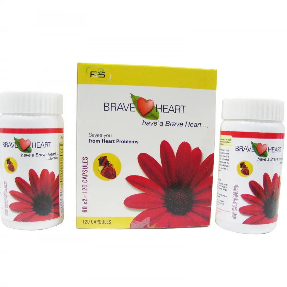 BRAVE Herbal Capsules by 120 capsules