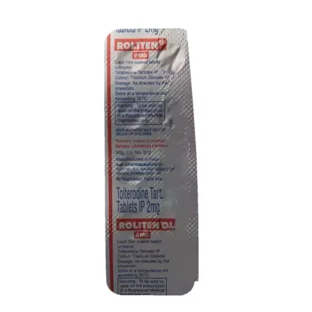 Roliten Tolterodine 2mg
